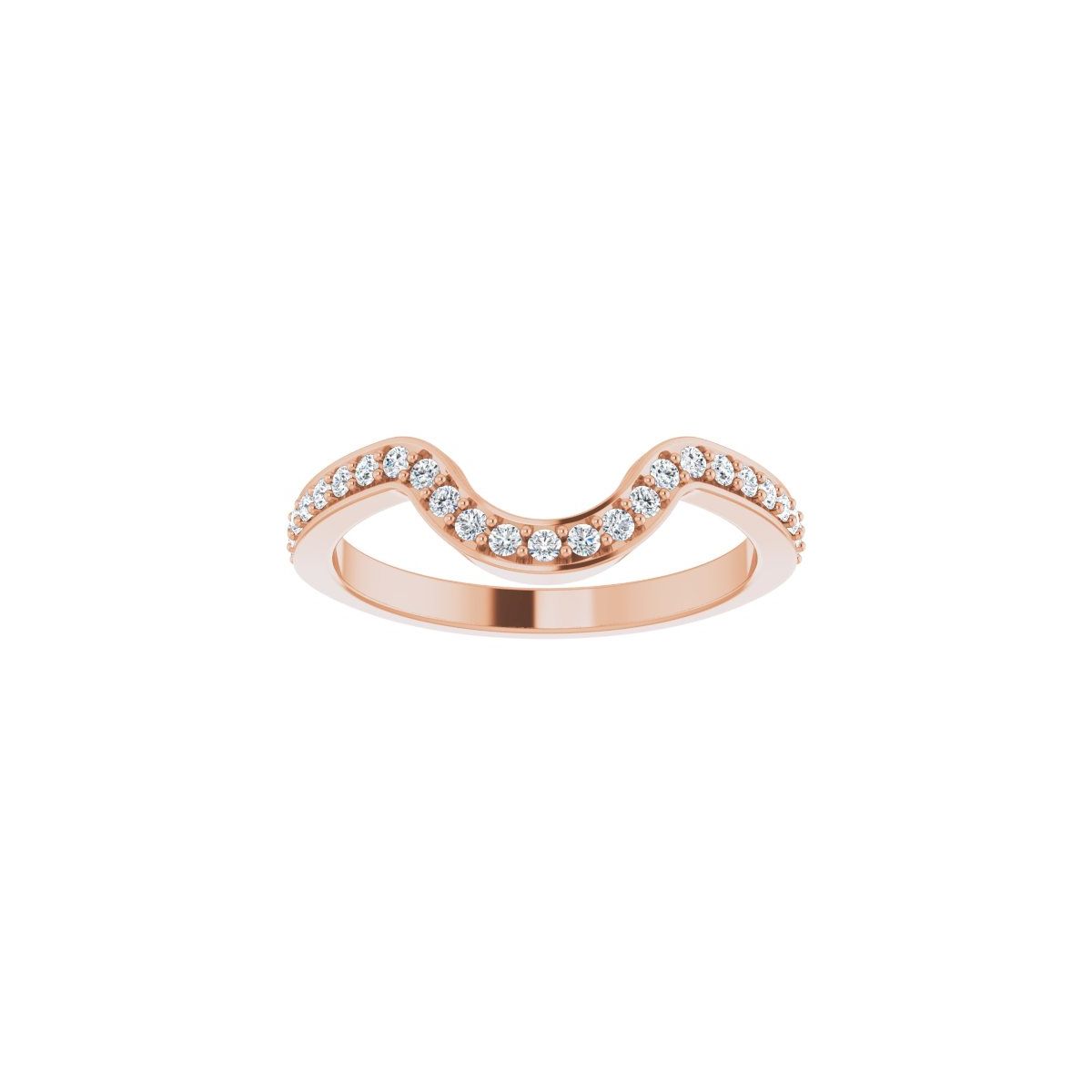 Bezel-Set Halo-Style Art Deco Engagement Ring or Band