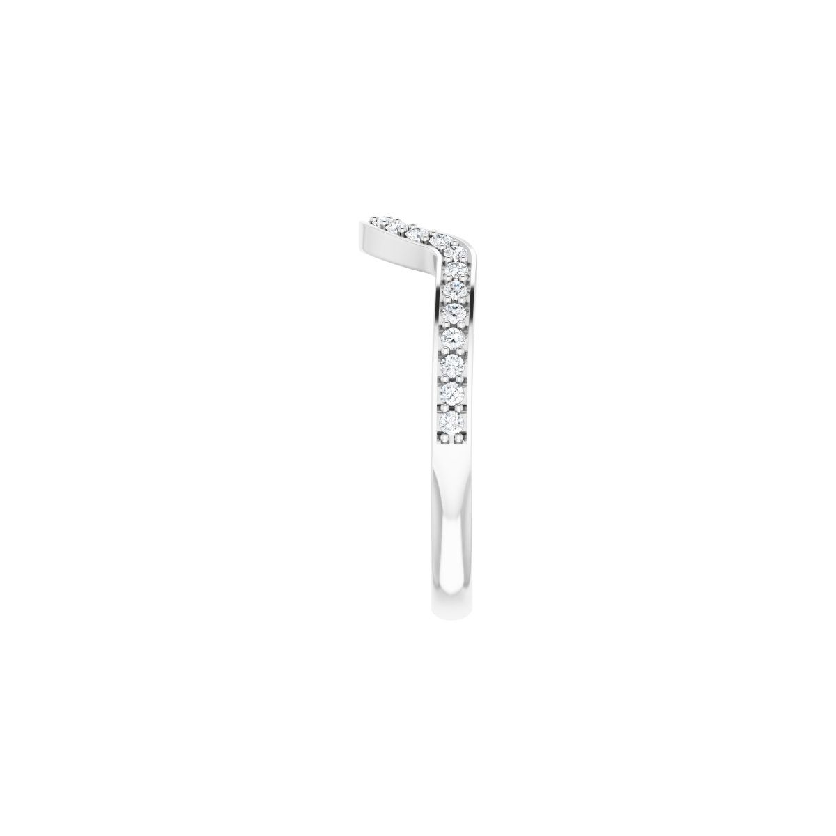 Bezel-Set Halo-Style Art Deco Engagement Ring or Band