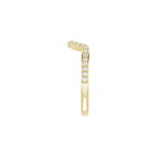 Bezel-Set Halo-Style Art Deco Engagement Ring or Band