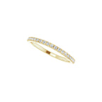 French-Set Halo-Style Engagement Ring or Band