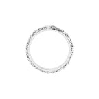 Milgrain Sculptural Half Round Band