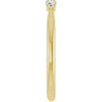 Three-Stone Anniversary Band