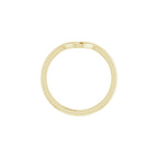Bezel-Set Accented Vintage-Inspired Engagement Ring or Band