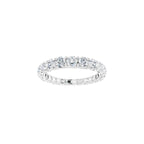 Woven-Design Graduated Eternity Band
