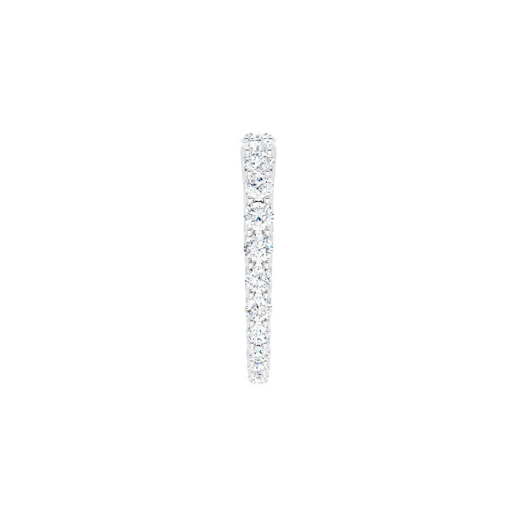 Woven-Design Graduated Eternity Band