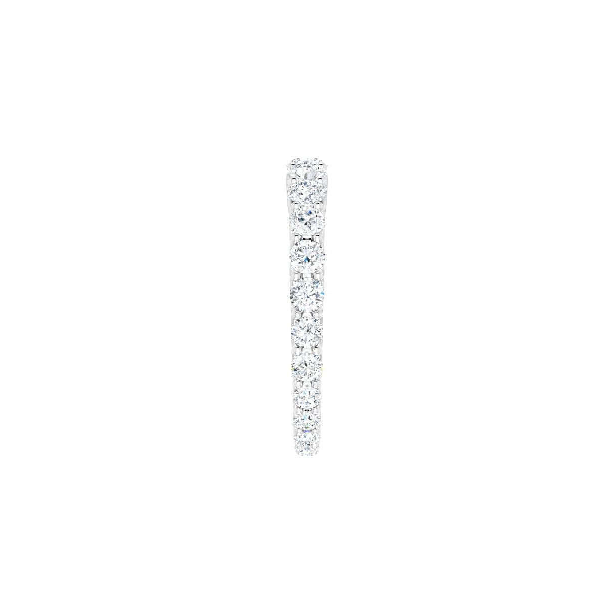 Woven-Design Graduated Eternity Band