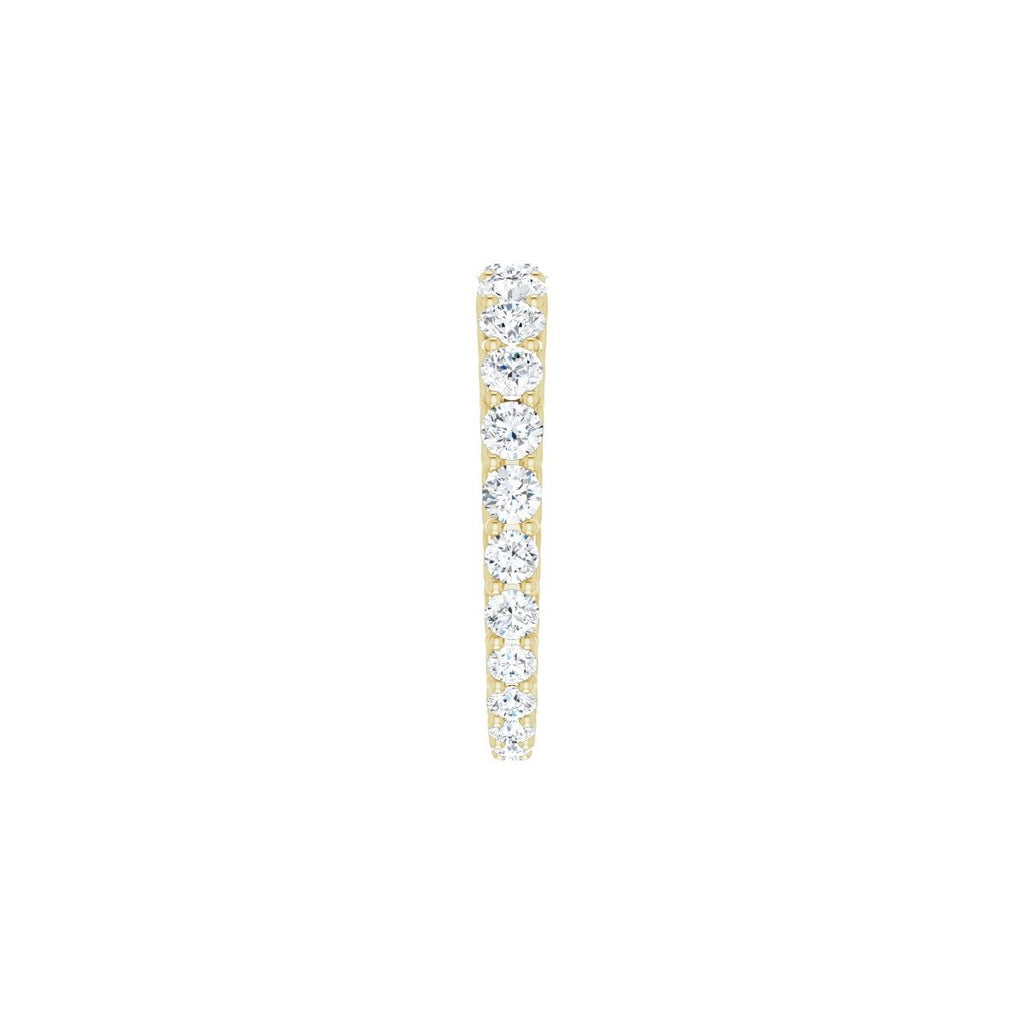 Woven-Design Graduated Eternity Band