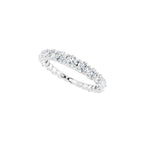 Woven-Design Graduated Eternity Band