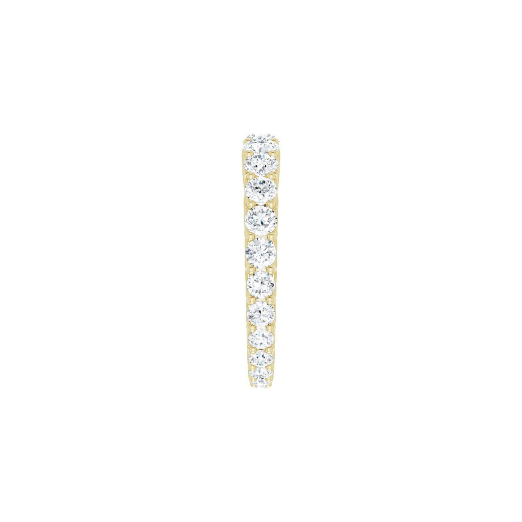 Woven-Design Graduated Eternity Band