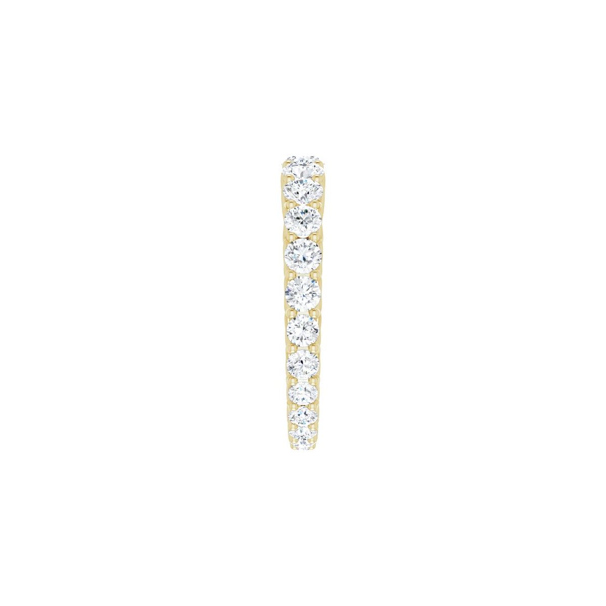 Woven-Design Graduated Eternity Band