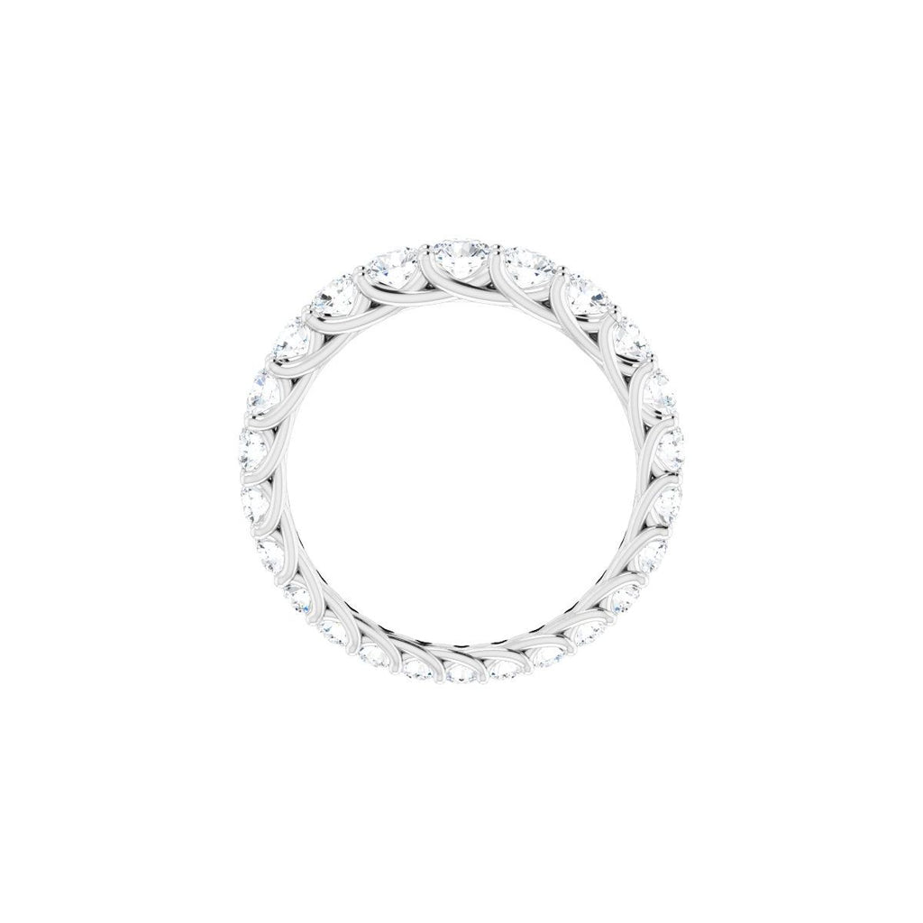 Woven-Design Graduated Eternity Band