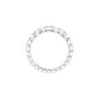 Woven-Design Graduated Eternity Band