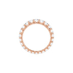 Woven-Design Graduated Eternity Band