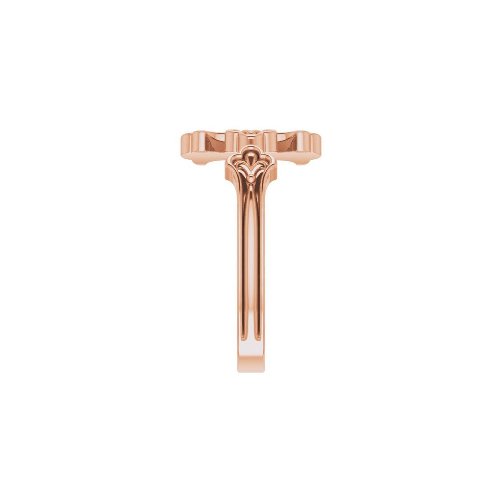 Negative Space Cross Ring
