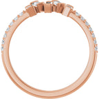 Scattered Baguette Ring