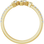 Scattered Baguette Ring