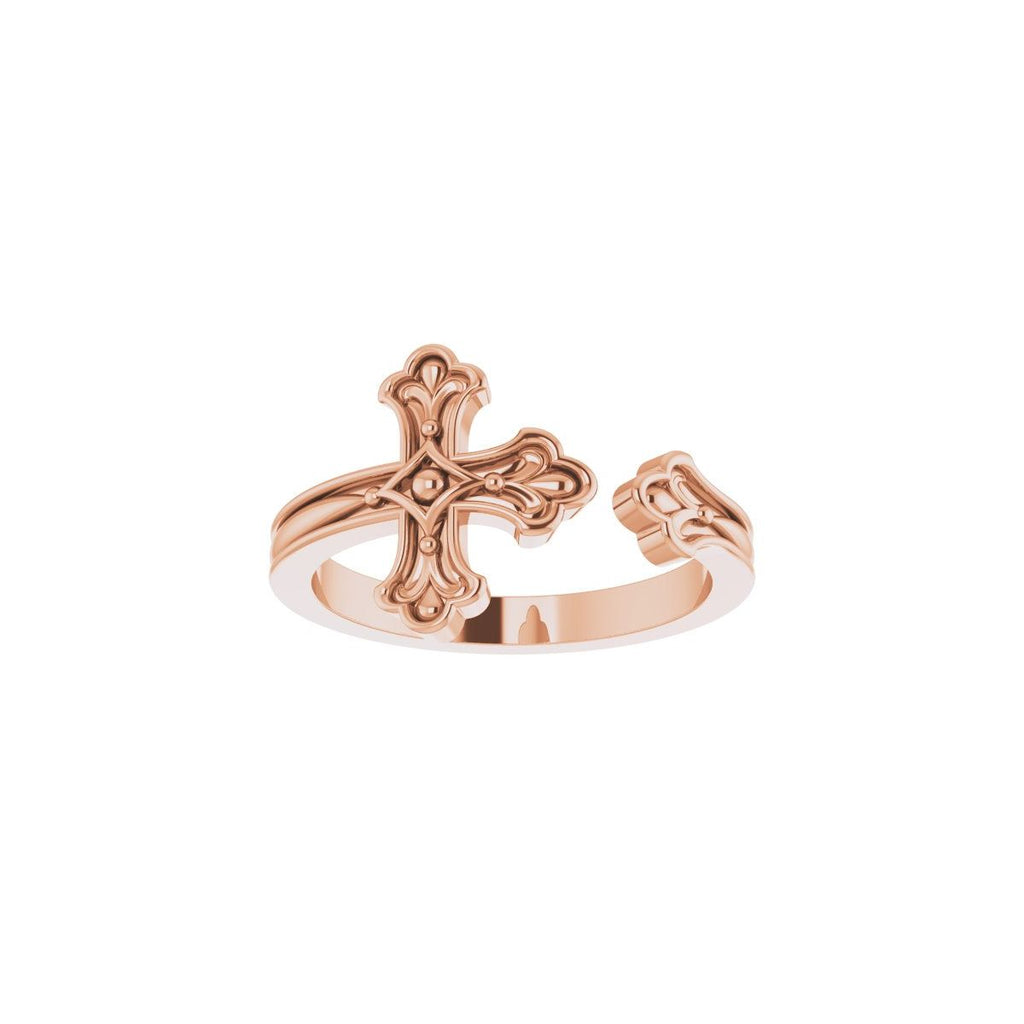 Negative Space Cross Ring