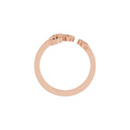 Negative Space Cross Ring