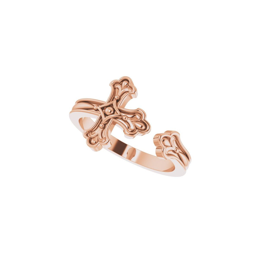 Negative Space Cross Ring