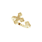 Negative Space Cross Ring