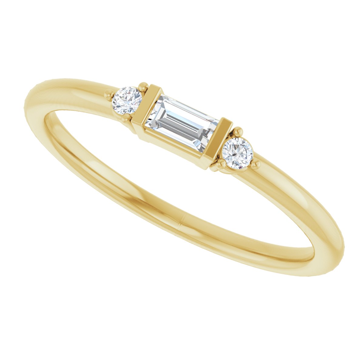 Accented Stackable Ring