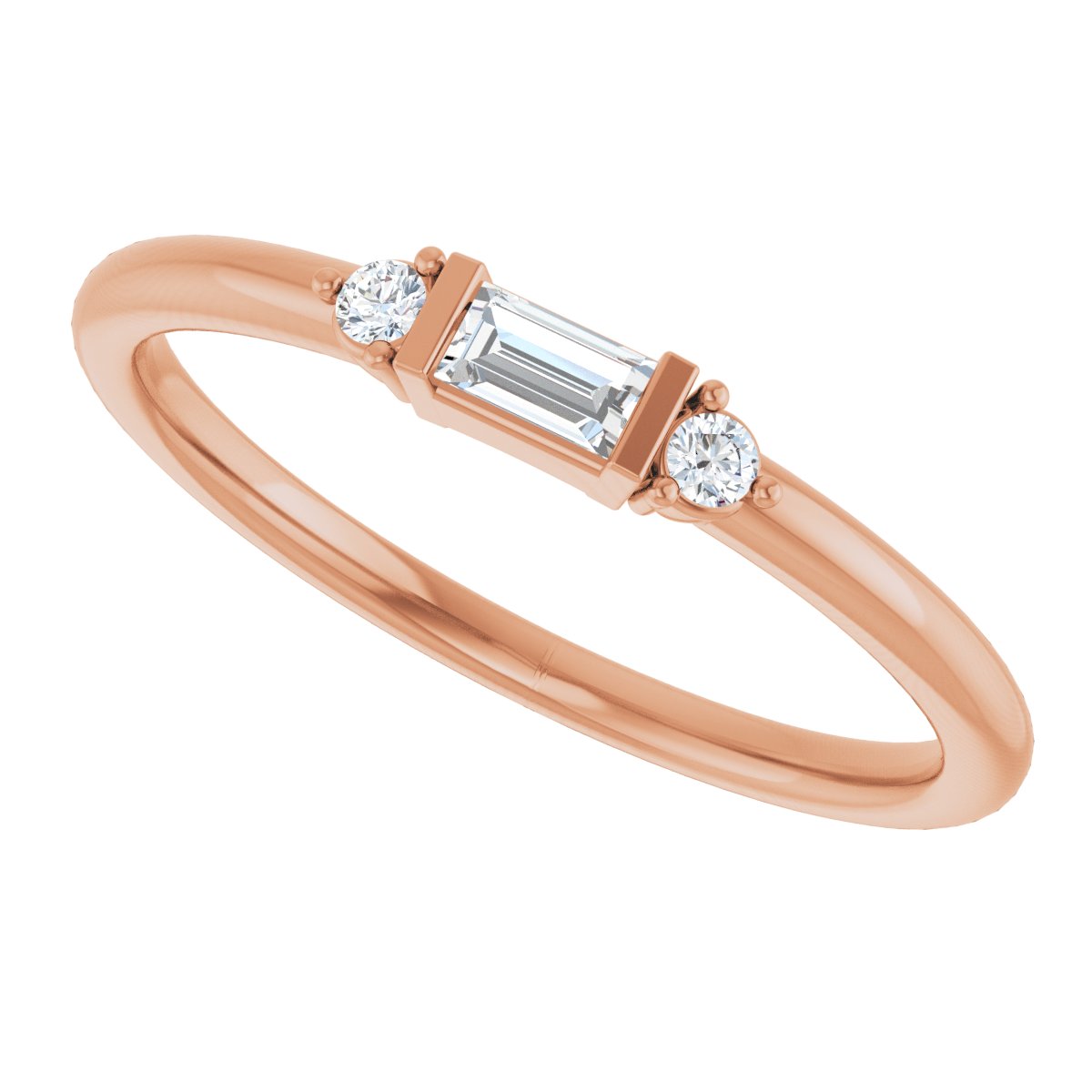 Accented Stackable Ring