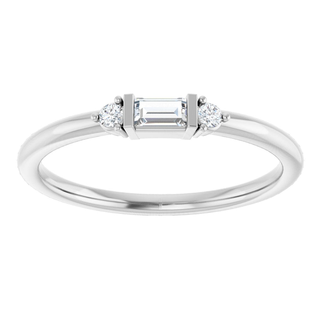 Accented Stackable Ring