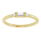 Accented Stackable Ring