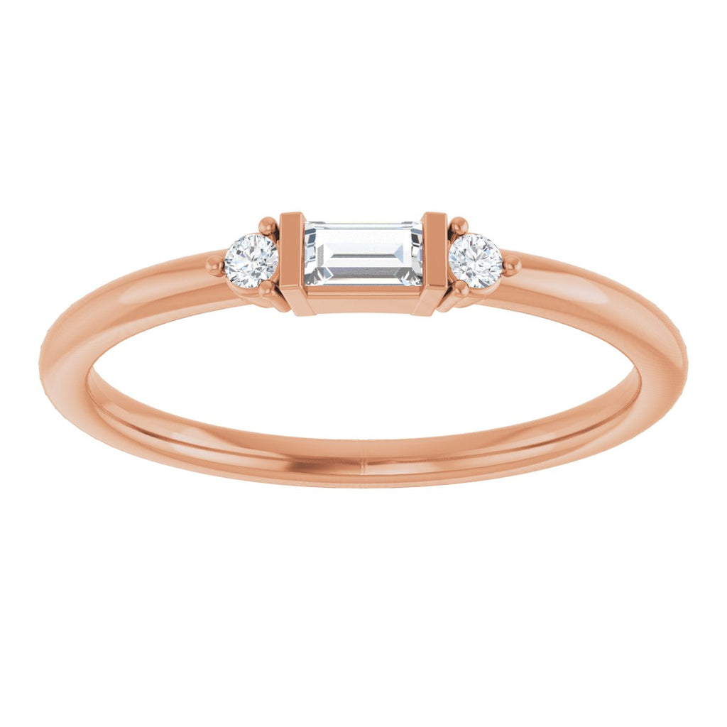 Accented Stackable Ring