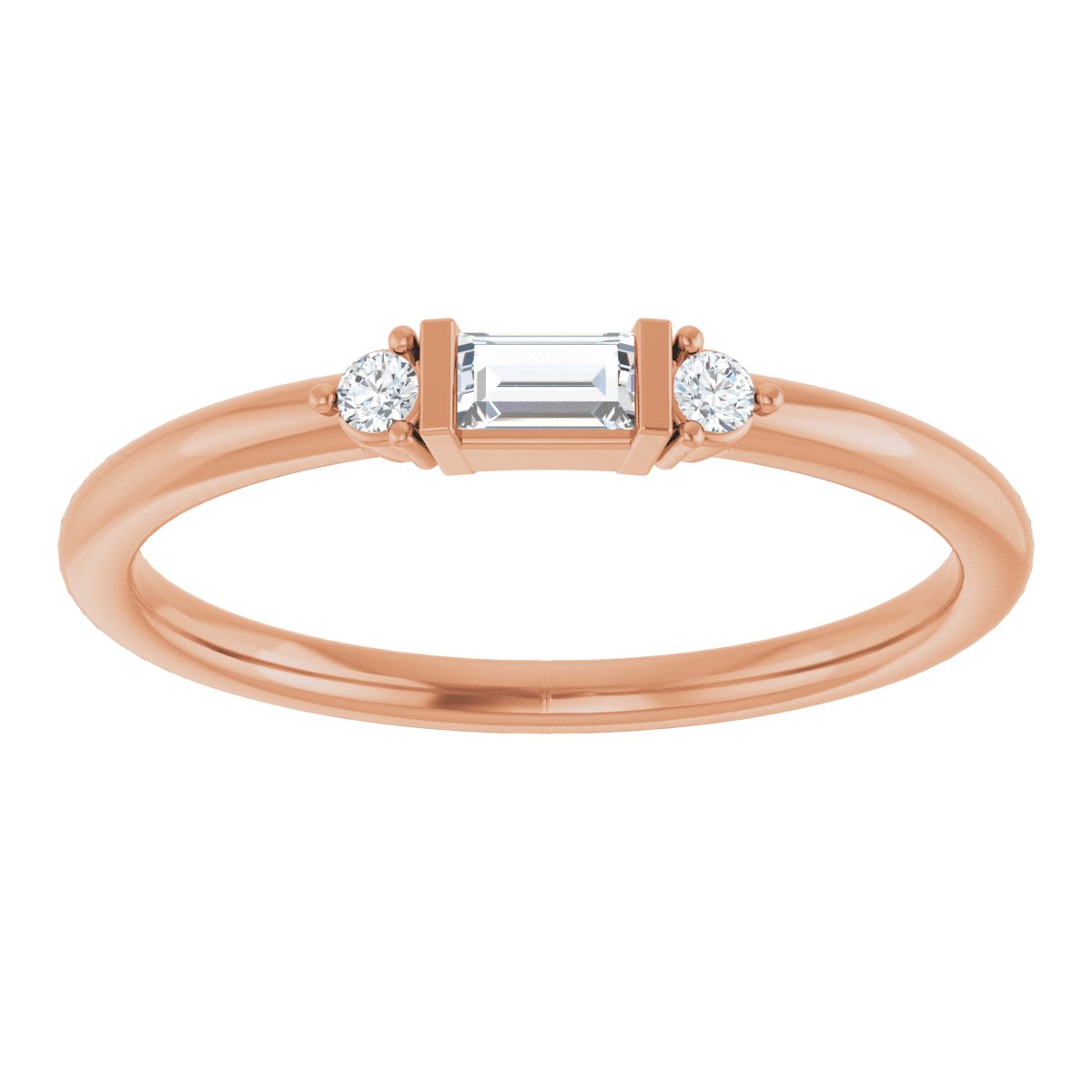 Accented Stackable Ring