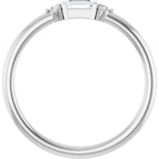 Accented Stackable Ring