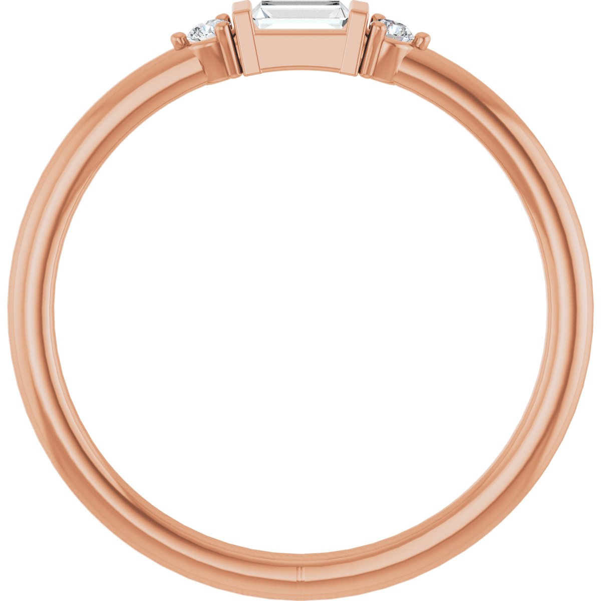 Accented Stackable Ring