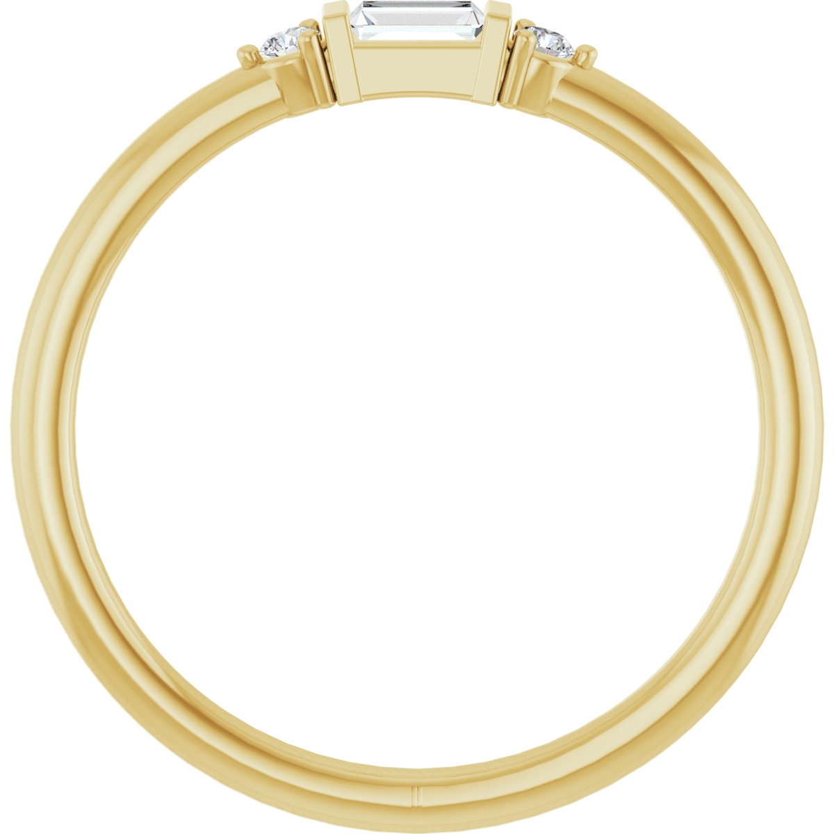 Accented Stackable Ring