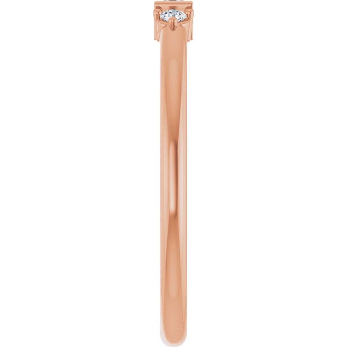 Accented Stackable Ring