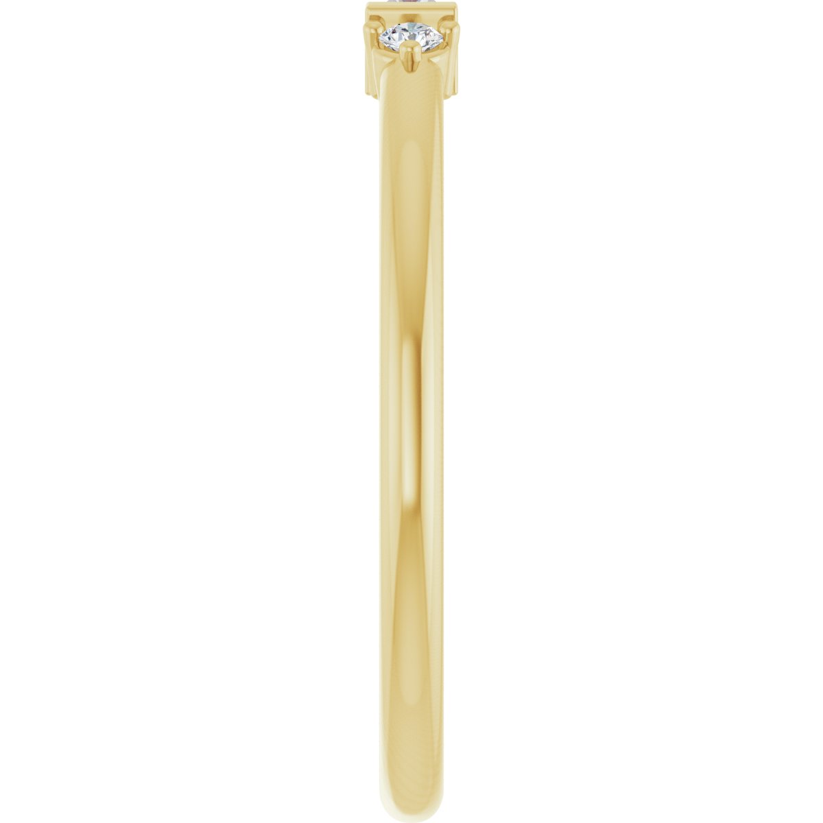 Accented Stackable Ring