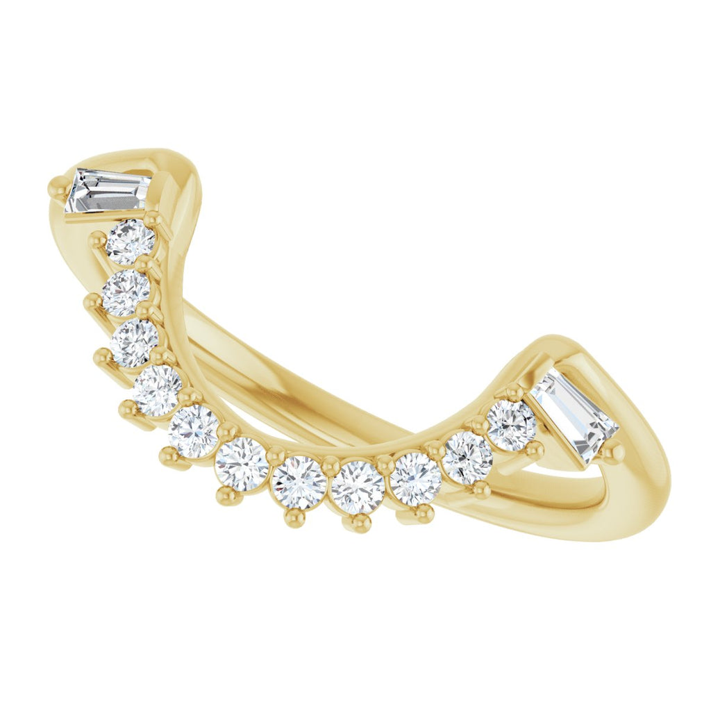 Double Halo-Style Engagement Ring or Band