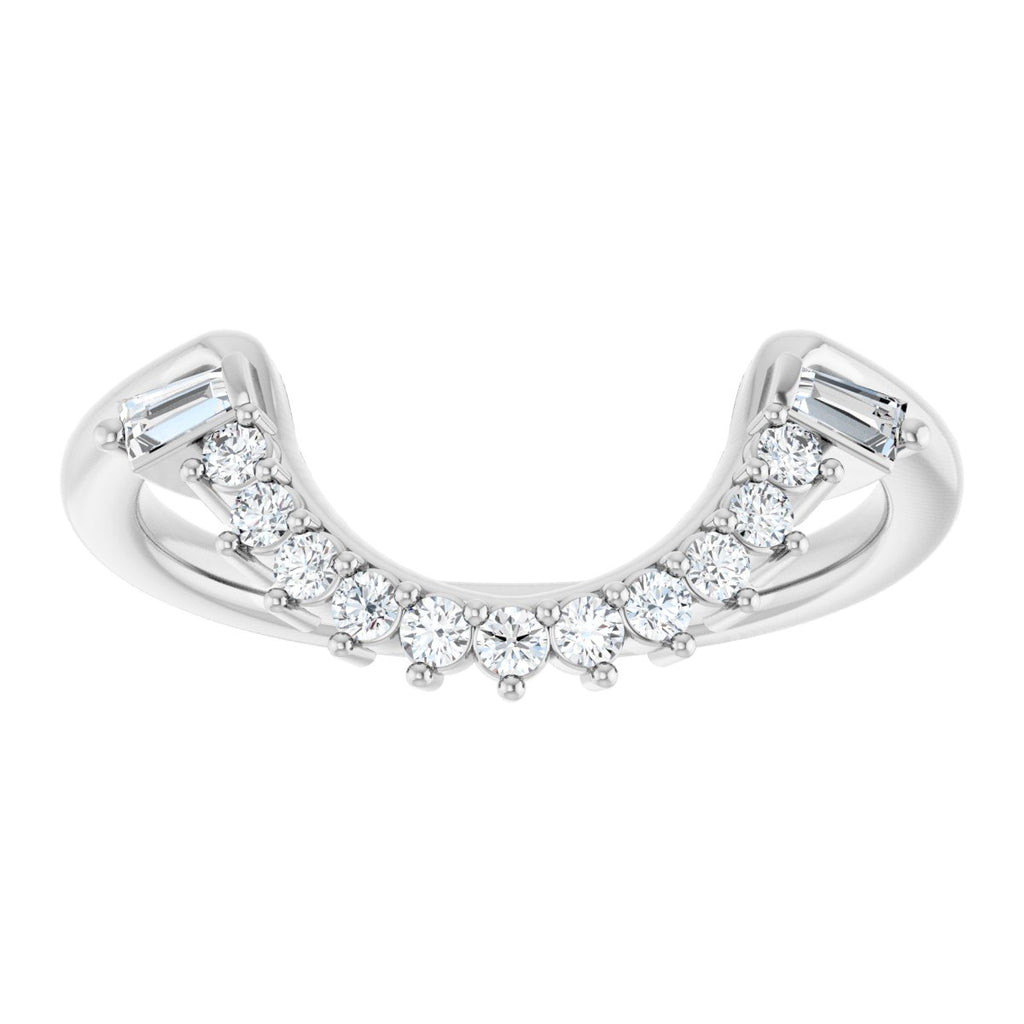 Double Halo-Style Engagement Ring or Band