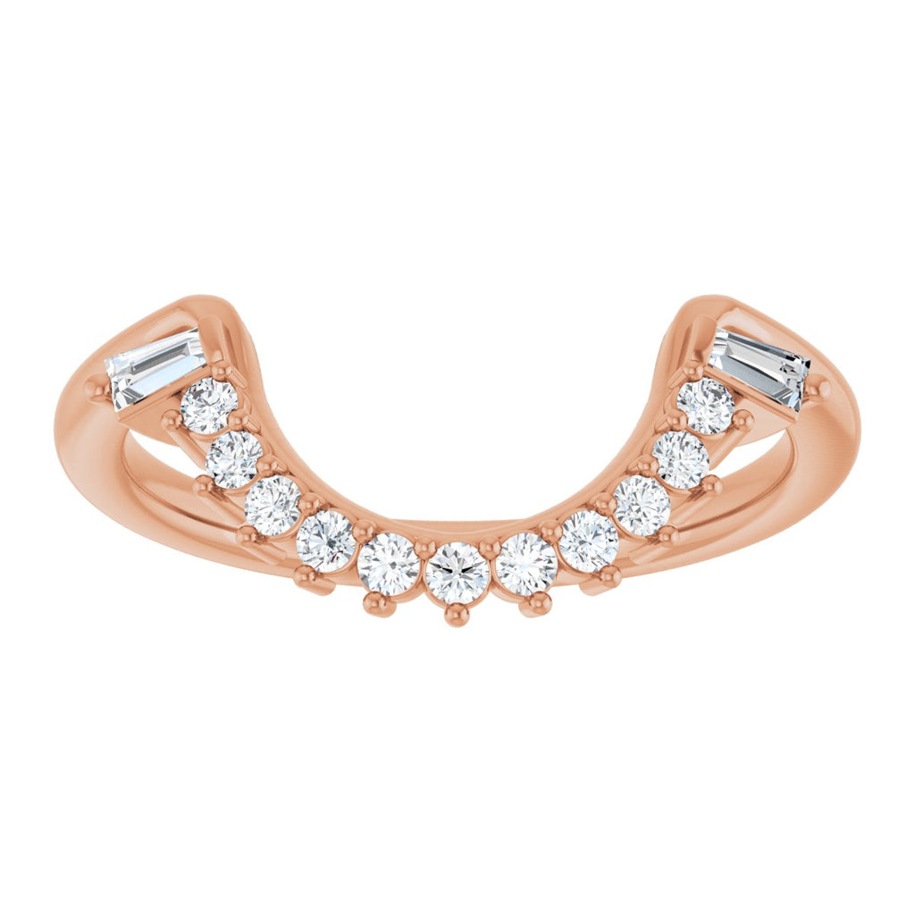 Double Halo-Style Engagement Ring or Band