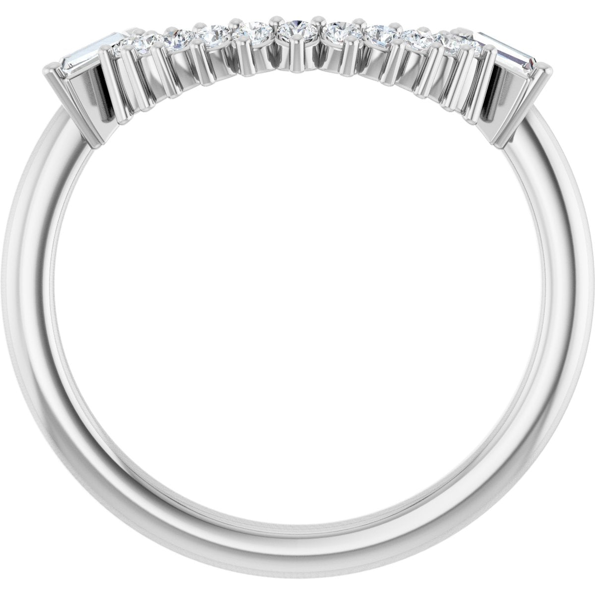 Double Halo-Style Engagement Ring or Band