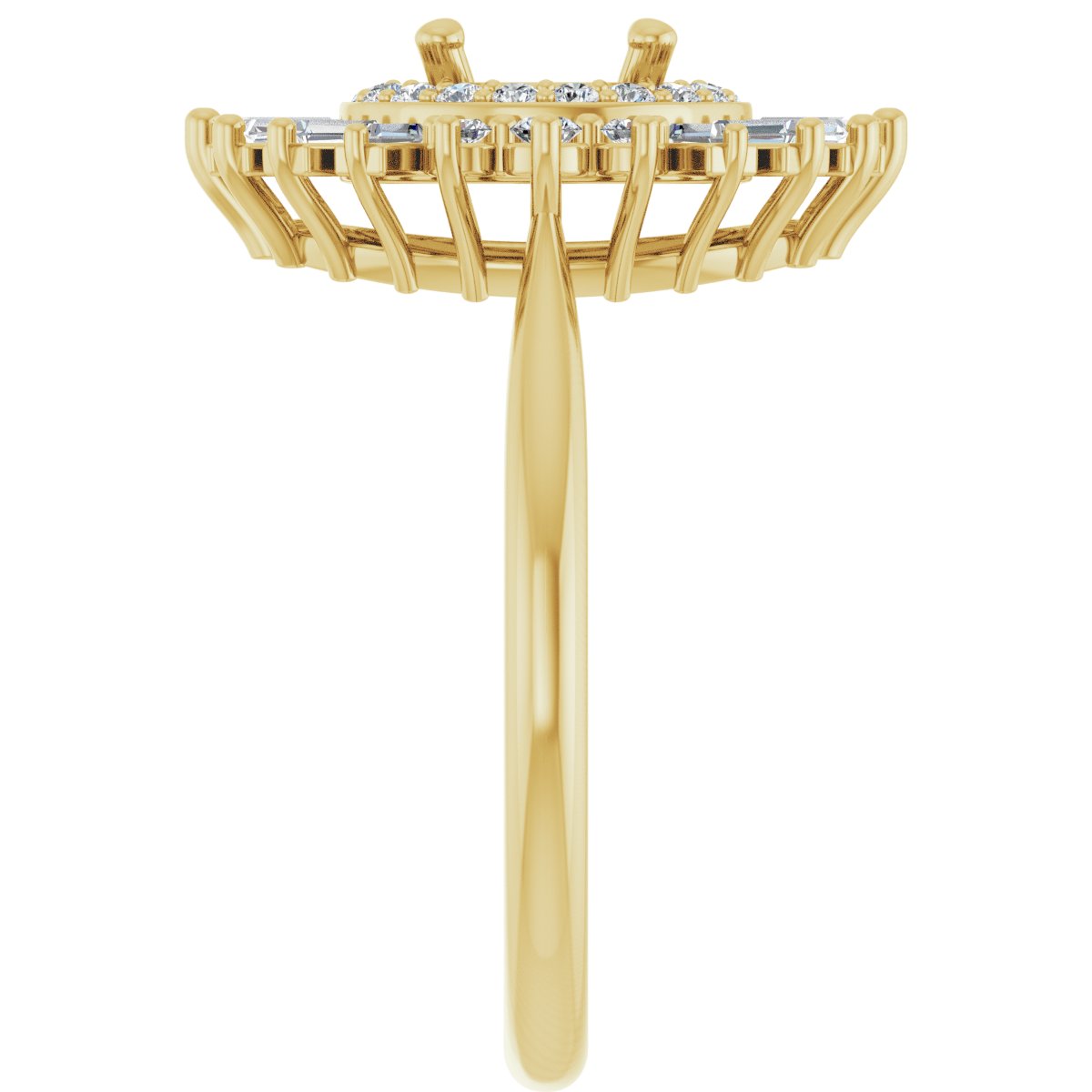 Double Halo-Style Engagement Ring or Band