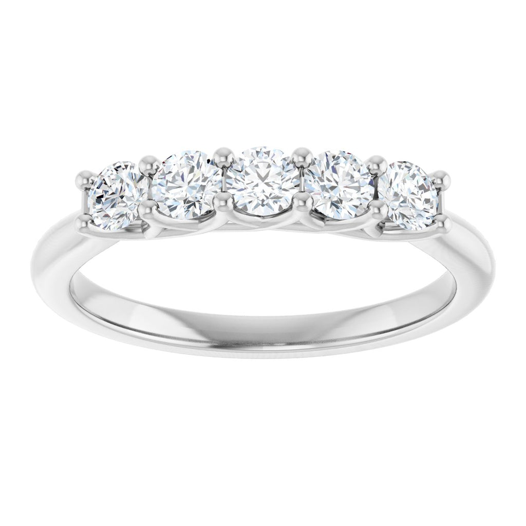 Woven-Design Anniversary Band