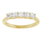 Woven-Design Anniversary Band