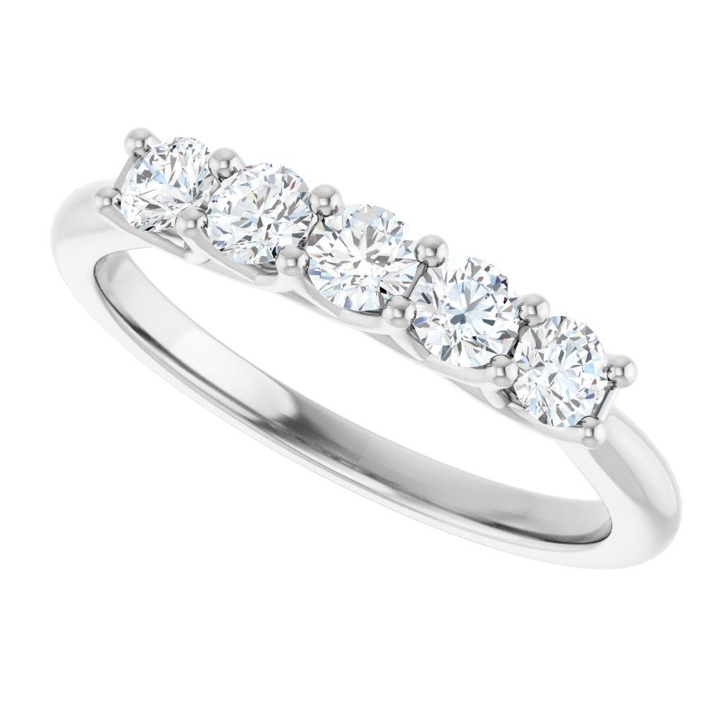 Woven-Design Anniversary Band