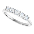 Woven-Design Anniversary Band