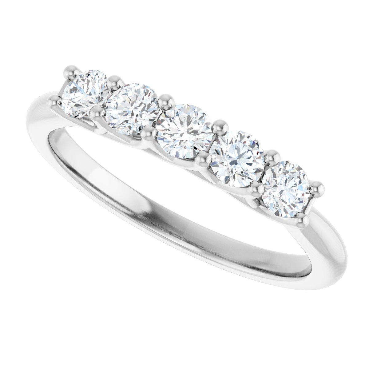 Woven-Design Anniversary Band