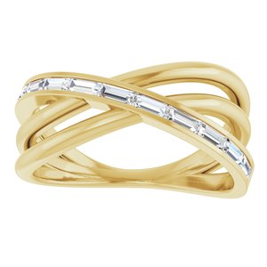 Channel-Set Criss-Cross Ring