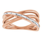 Channel-Set Criss-Cross Ring