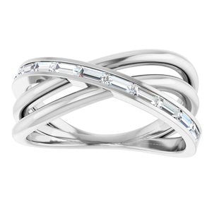 Channel-Set Criss-Cross Ring