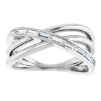 Channel-Set Criss-Cross Ring