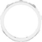 Bezel-Set Beveled-Edge Geometric Band